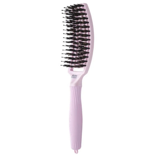 Щітка для волосся Olivia Garden Fingerbrush Iconic Boar&Nylon Ethereal Lavender ID1864