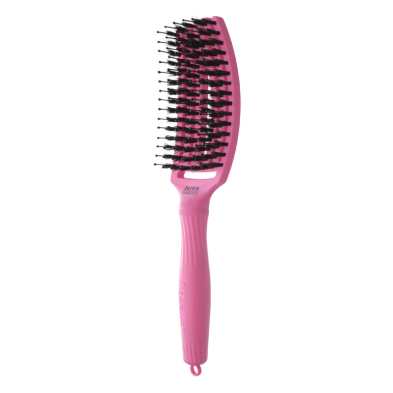 Щітка для волосся Olivia Garden Finger Brush Care Iconic Boar&Nylon Pink Granita (ID1885) Щітка для волосся Olivia Garden Finger Brush Care Iconic Boar&Nylon Pink Granita (ID1885)