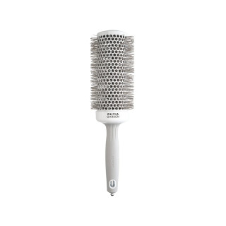Браш Olivia Garden EXPERT BLOWOUT SPEED Wavy Bristles White & Grey 55 (ID2027)