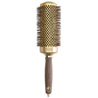 Термобрашинг Olivia Garden EXPERT BLOWOUT SPEED Wavy Bristles Gold&Brown d55 (ID2172)