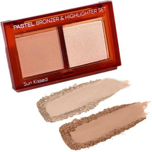 Палетка бронзер і хайлайтер Pastel Sun Kissed Bronzer & Highlighter Set