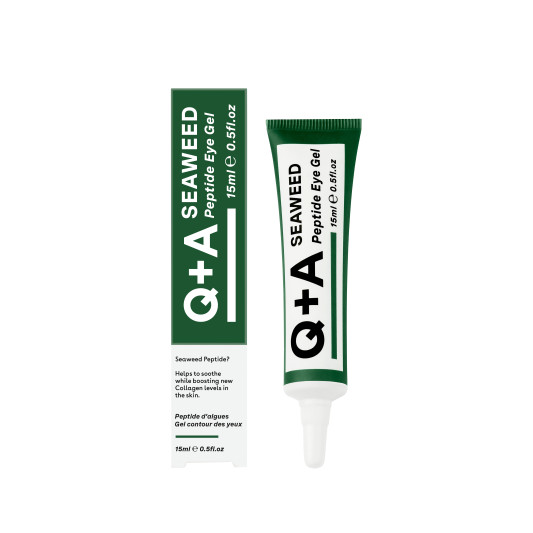 Гель для зони навколо очей з пептидами Q+A Seaweed Peptide Eye Gel 15 мл