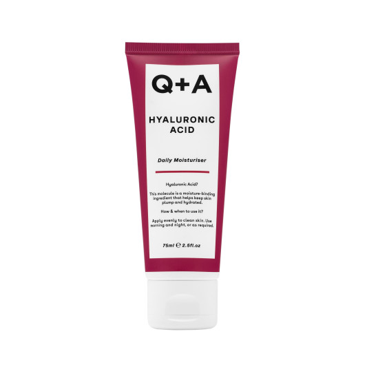 Зволожуючий крем для обличчя з гіалуроновою кислотою Q+A Hyaluronic Acid Daily Moisturiser 75 мл