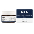 Маска для обличчя з активованим вугіллям Q+A Activated Charcoal Face Mask 50 мл Маска для обличчя з активованим вугіллям Q+A Activated Charcoal Face Mask 50 мл