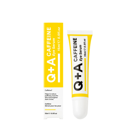 Освітлююча сироватка під очі з кофеїном Q+A Caffeine Eye Serum 15 мл