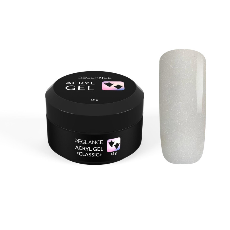 Акрил-гель для нігтів Reglance Acryl Gel “Classic” 008 Milky Purple 15 мл Акрил-гель для нігтів Reglance Acryl Gel “Classic” 008 Milky Purple 15 мл