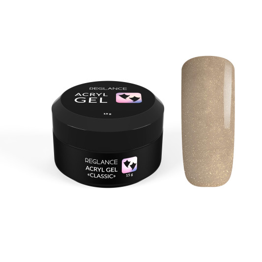 Акрил-гель для нігтів Reglance Acryl Gel “Classic” 011 Shiny Ash 15 мл