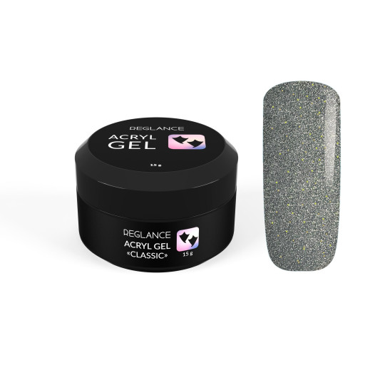Акрил-гель для нігтів Reglance Acryl Gel “Classic” 013 Grey-Blue 15 мл