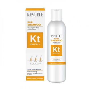 Шампунь для ламкого тьмяного тонкого волосся Revuele KERATIN+ 200 мл