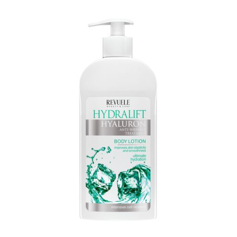 Зволожувальний лосьйон для тіла з гіалуроновою кислотою Revuele Hydralift Hyaluron 400 мл Зволожувальний лосьйон для тіла з гіалуроновою кислотою Revuele Hydralift Hyaluron 400 мл
