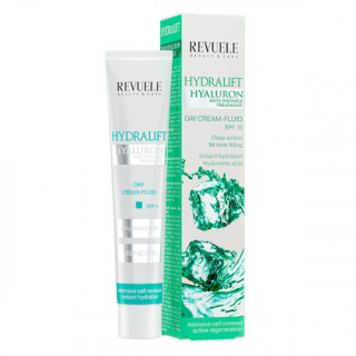 Дневной крем-флюид для лица Revuele Hydralift Hyaluron Day Cream Fluid SPF 15, 50 мл