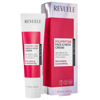 Крем для лица и шеи с полипептидами Revuele Polypeptide 40 мл