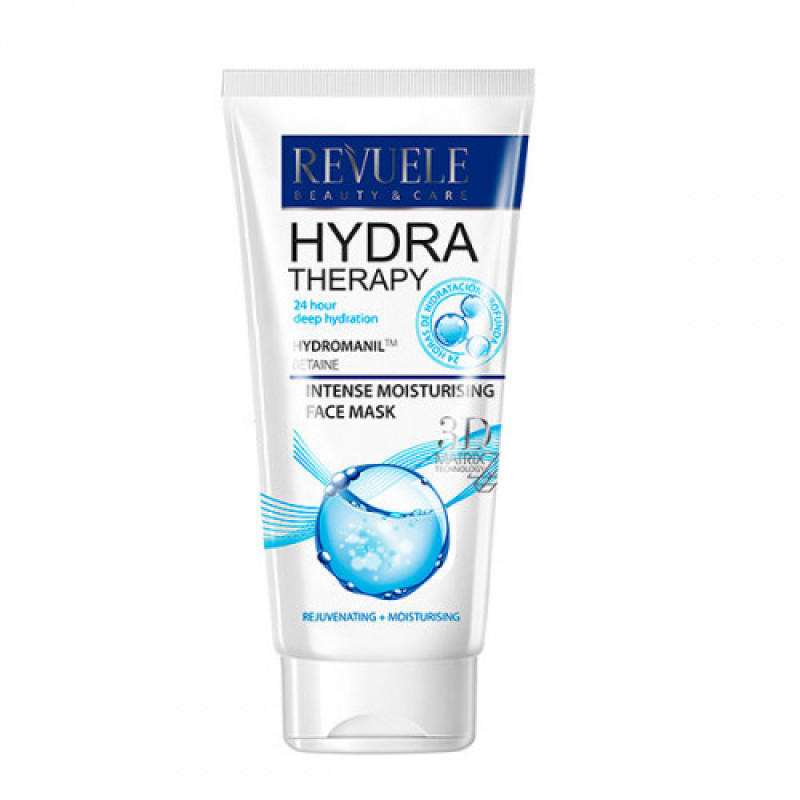 Зволожуюча маска Revuele Hydra Therapy Intense Moisturising Face Mask 150 мл Зволожуюча маска Revuele Hydra Therapy Intense Moisturising Face Mask 150 мл