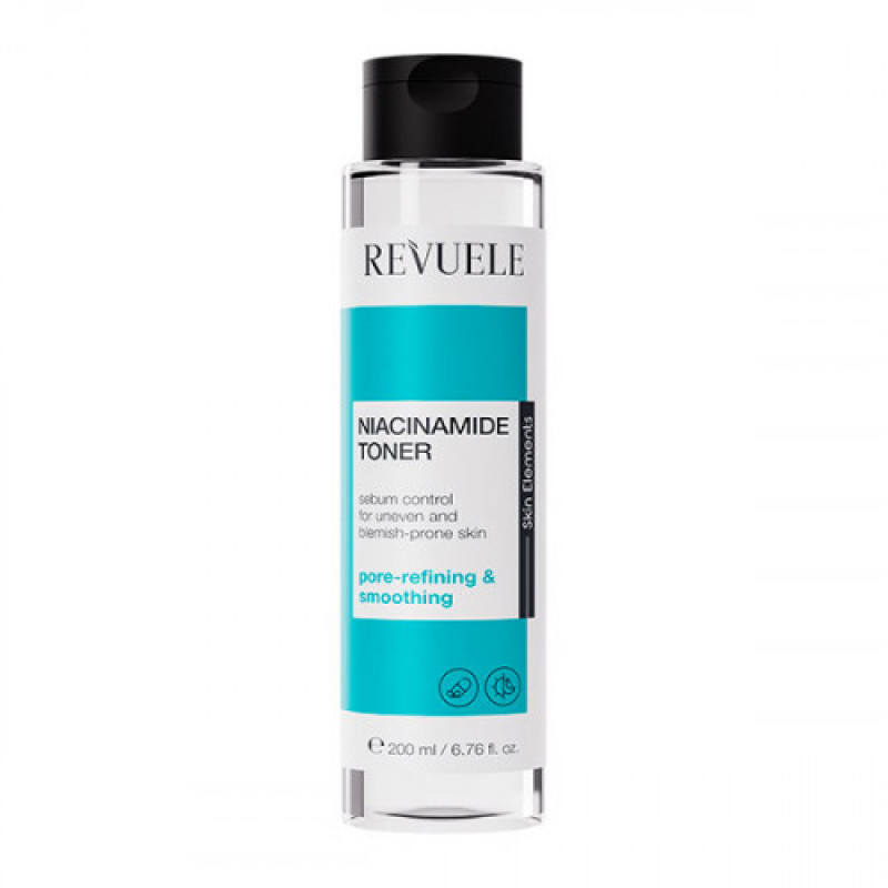 Тонер для обличчя з ніацинамідом Revuele Niacinamide Toner 200 мл Тонер для обличчя з ніацинамідом Revuele Niacinamide Toner 200 мл