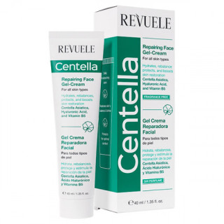 Восстанавливающий крем-гель для лица Revuele Centella Regenerating Face Gel-Cream 40 мл