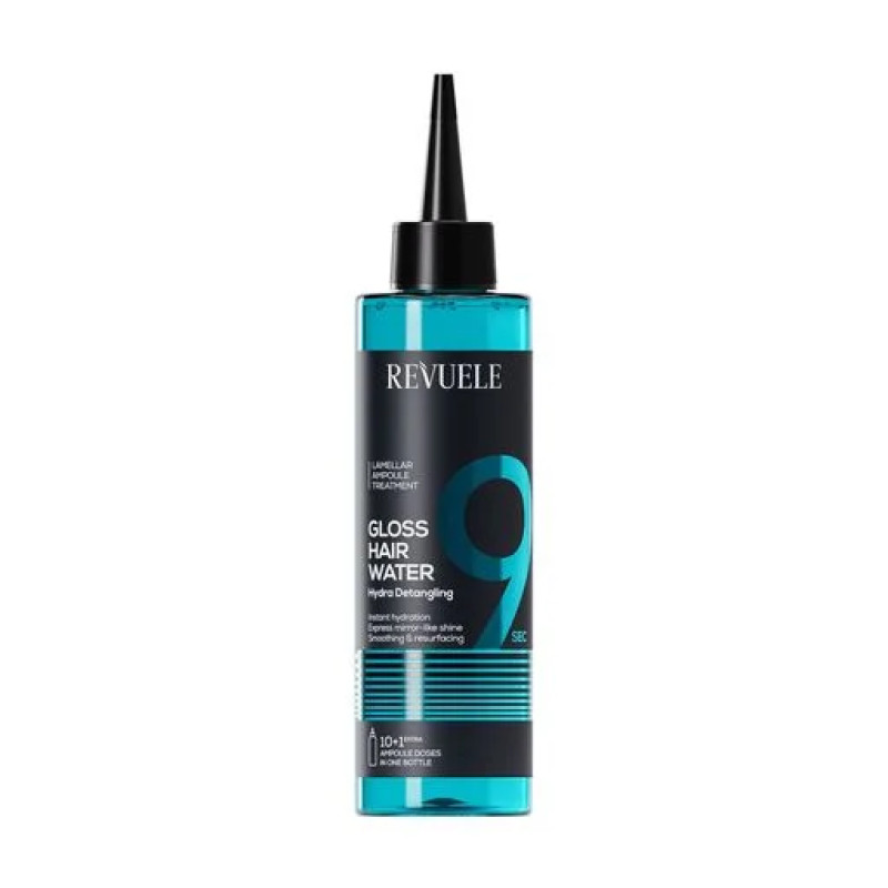 Рідкий кондиціонер для сухого та ламкого волосся Revuele Gloss Hair Water Hydra Detangling 220 мл Рідкий кондиціонер для сухого та ламкого волосся Revuele Gloss Hair Water Hydra Detangling 220 мл