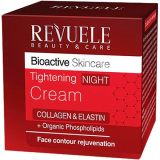 Насыщенный ночной крем для лица Revuele Bioactive Collagen & Elastin 50 мл