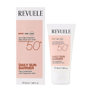 Солнцезащитный ежедневный крем Revuele Daily Sun Barrier Face Moisturizer SPF 50+, 50 мл