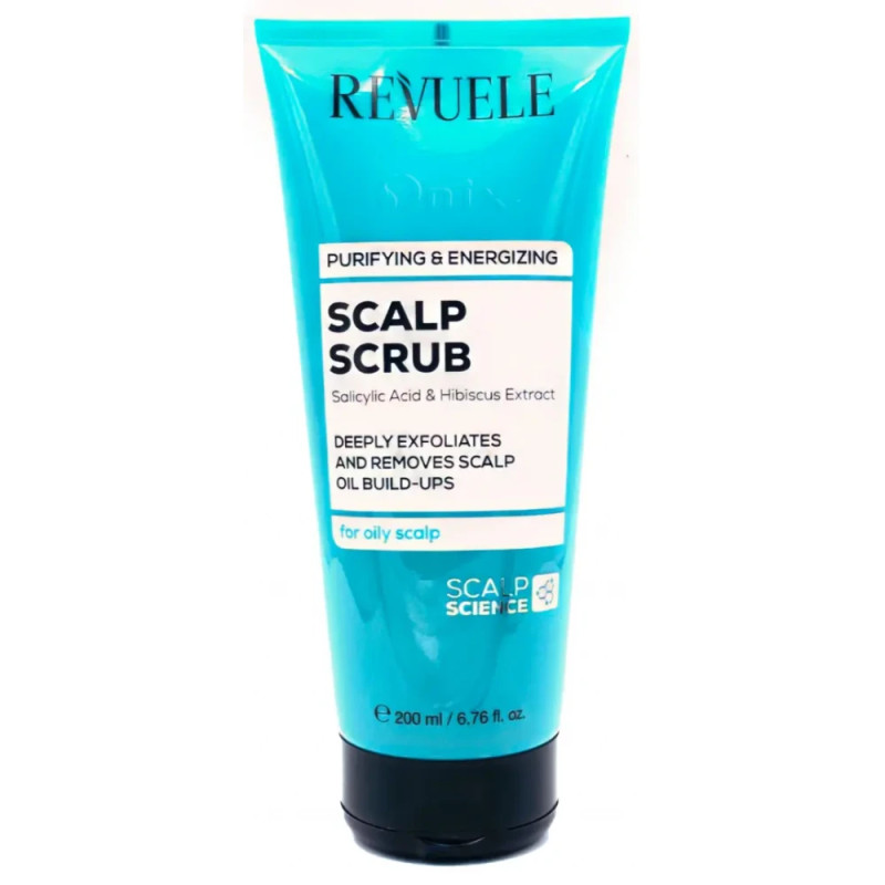 Скраб для шкіри голови "Глибоке очищення і енергія" Revuele Scalp Scrub 200 мл Скраб для шкіри голови "Глибоке очищення і енергія" Revuele Scalp Scrub 200 мл