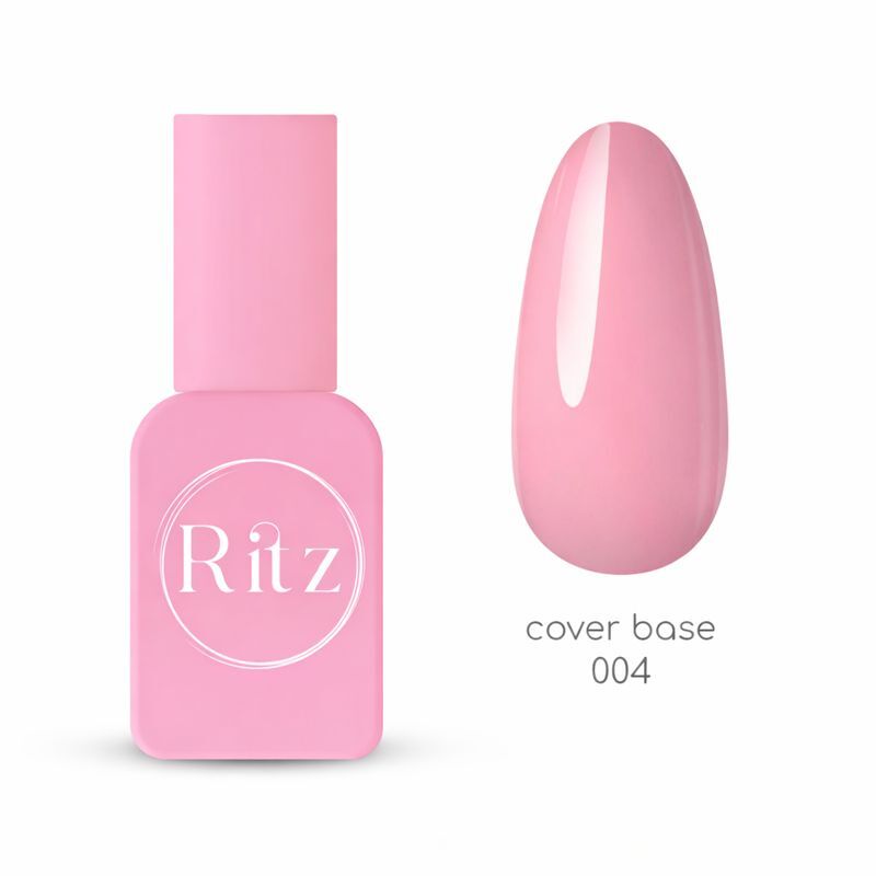 База для гель-лака Ritz Cover Base №004 12 мл База для гель-лака Ritz Cover Base №004 12 мл