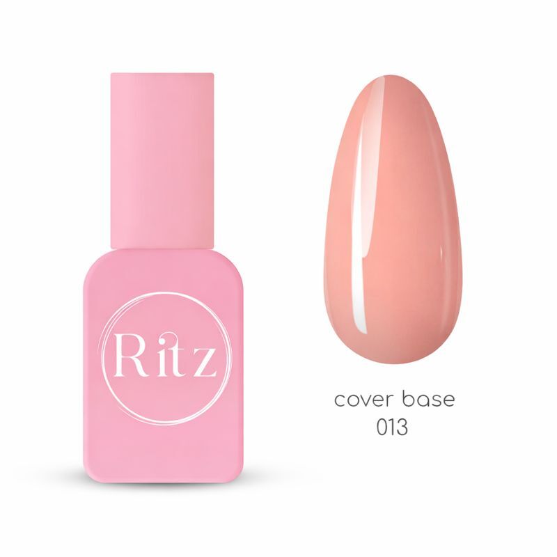 База для гель-лаку Ritz Cover Base №013 12 мл База для гель-лаку Ritz Cover Base №013 12 мл