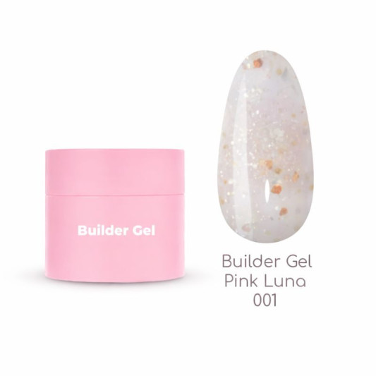 Гель для нарощування №001 Ritz Pink Luna 20 мл