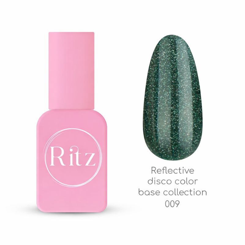 Камуфлююча база Ritz Reflactive Disco Color Base №009 12 мл Камуфлююча база Ritz Reflactive Disco Color Base №009 12 мл