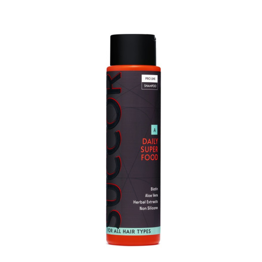 Шампунь cуперфуд для щоденного використання  Succor Daily Superfood Shampoo 400 мл