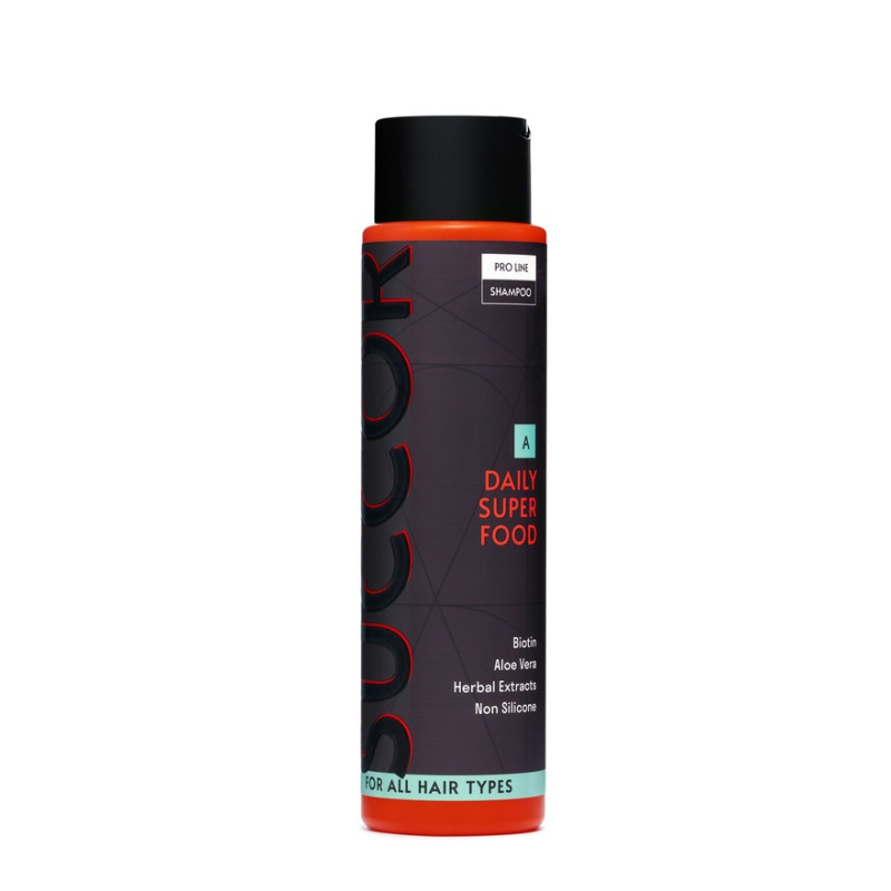 Шампунь cуперфуд для щоденного використання  Succor Daily Superfood Shampoo 400 мл