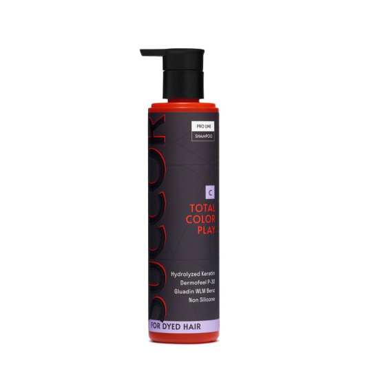 Шампунь для фарбованого волосся Succor Total Сolor Play Shampoo 250 мл