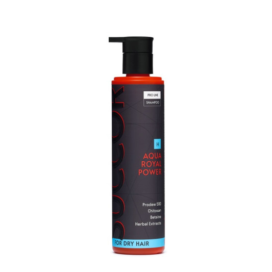 Зволожуючий шампунь для сухого волосся Succor Aqua Royal Power Shampoo 250 мл