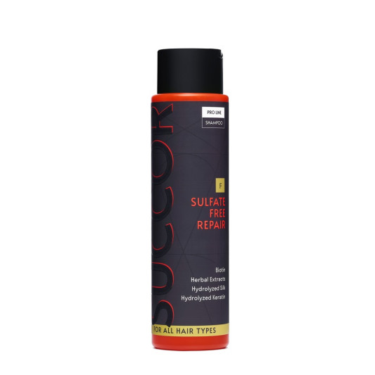 Безсульфатний відновлюючий шампунь для всіх типів волосся Succor Sulfate Free Repair Shampoo 400 мл
