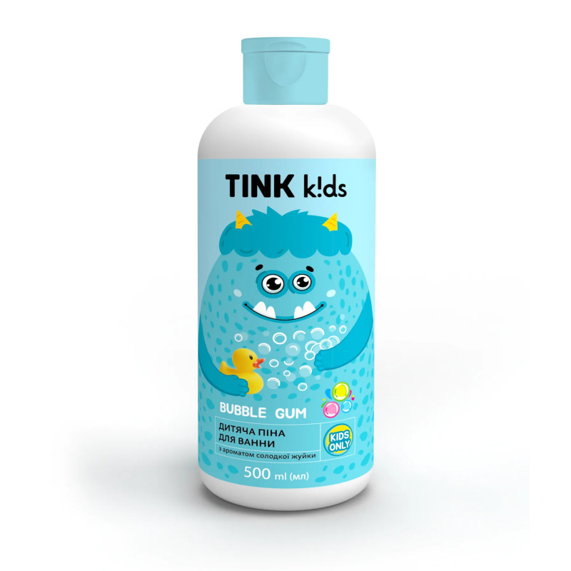 Дитяча піна для ванни Bubble Gum Tink kids 500 мл Дитяча піна для ванни Bubble Gum Tink kids 500 мл