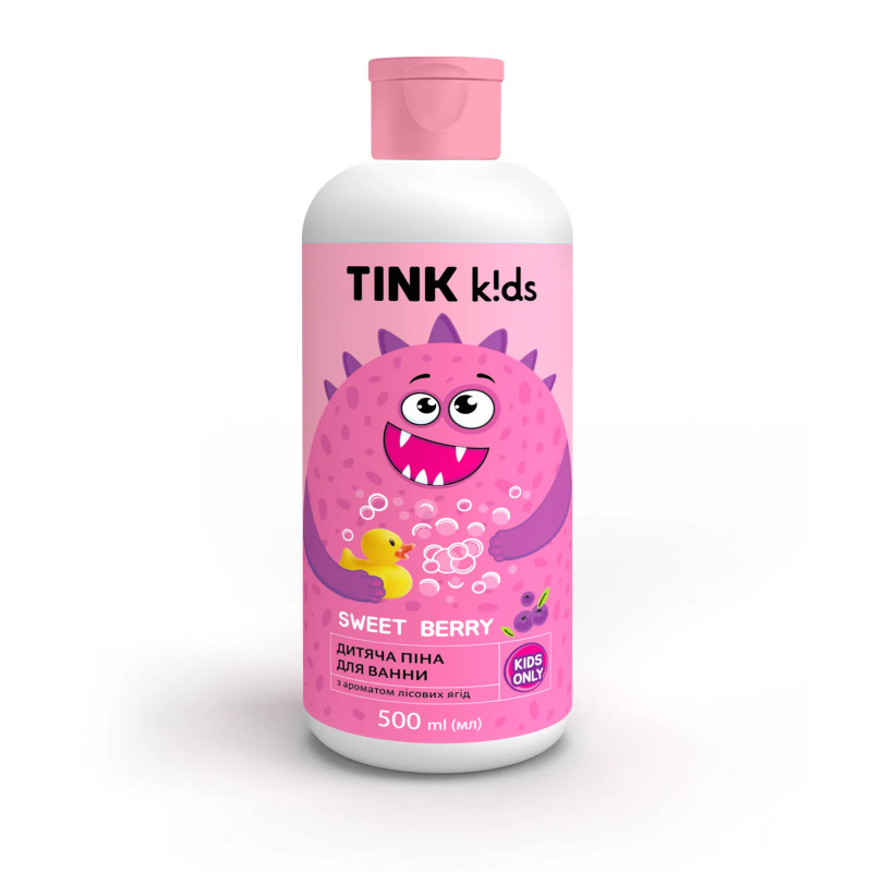 Дитяча піна для ванни Sweet Berry Tink kids 500 мл Дитяча піна для ванни Sweet Berry Tink kids 500 мл
