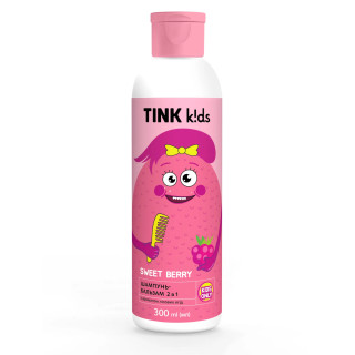 Шампунь-бальзам 2 в1 Sweet Berry Tink kids 300 мл