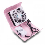 Витяжка для манікюру Simei 858-2А 40W Рожева