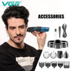 Набір для стрижки 10 в 1, 10 насадок, LED display VGR V-108 Набір для стрижки 10 в 1, 10 насадок, LED display VGR V-108