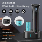 Аккумуляторная машинка для стрижки (clipper) VGR V-160 BLACK, 6 насадок, 8000RPM Аккумуляторная машинка для стрижки (clipper) VGR V-160 BLACK, 6 насадок, 8000RPM