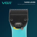 Аккумуляторная машинка для стрижки (clipper) VGR V-160 BLACK, 6 насадок, 8000RPM Аккумуляторная машинка для стрижки (clipper) VGR V-160 BLACK, 6 насадок, 8000RPM