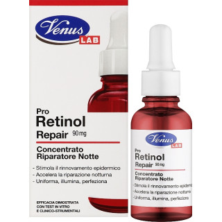 Нічний концентрат для відновлення шкіри обличчя з ретінолом Venus Pro Retinol Repair Night 30 мл