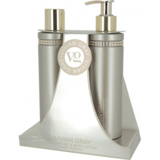 Набір гель для душу і лосьйон для тіла Vivian Gray Brown Crystals (2х250 мл)