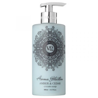 Крем-мило амбра і кедр Vivian Gray Aroma Selection Amber & Cedar 400 мл 
