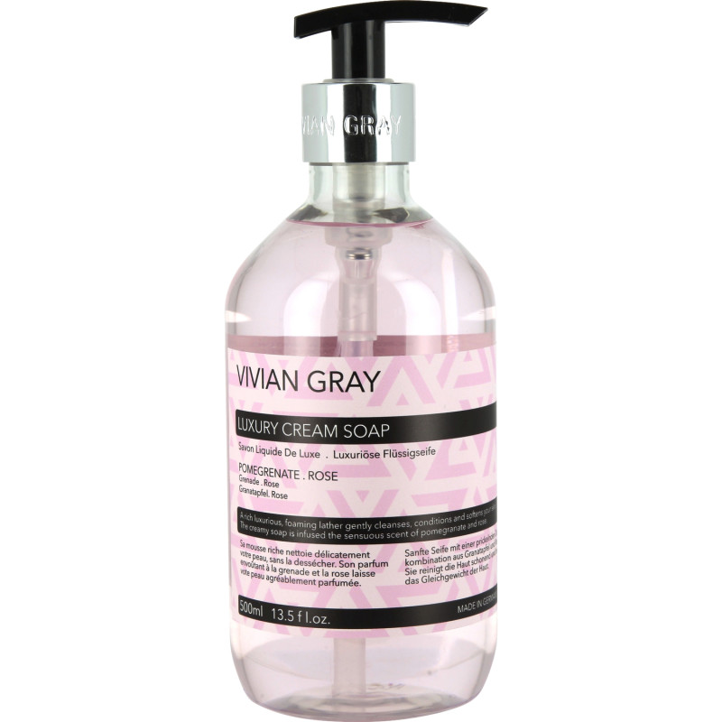 Крем-мило Vivian Gray Grenadine & Rose 500 мл Крем-мило Vivian Gray Grenadine & Rose 500 мл