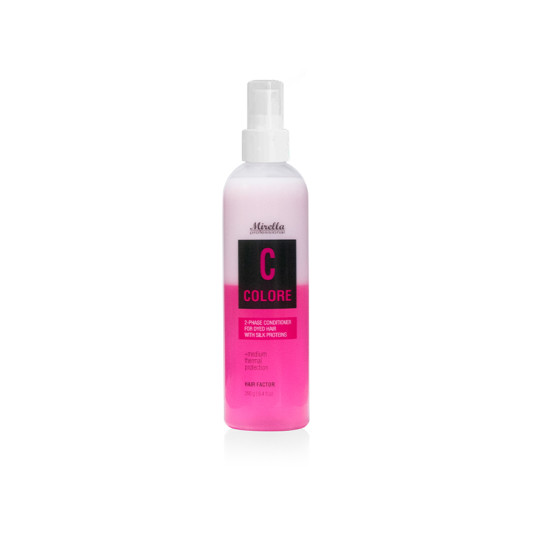 Двофазний спрей-кондиціонер для фарбованого волосся 250 мл, Mirella Professional 2-phase Conditioner