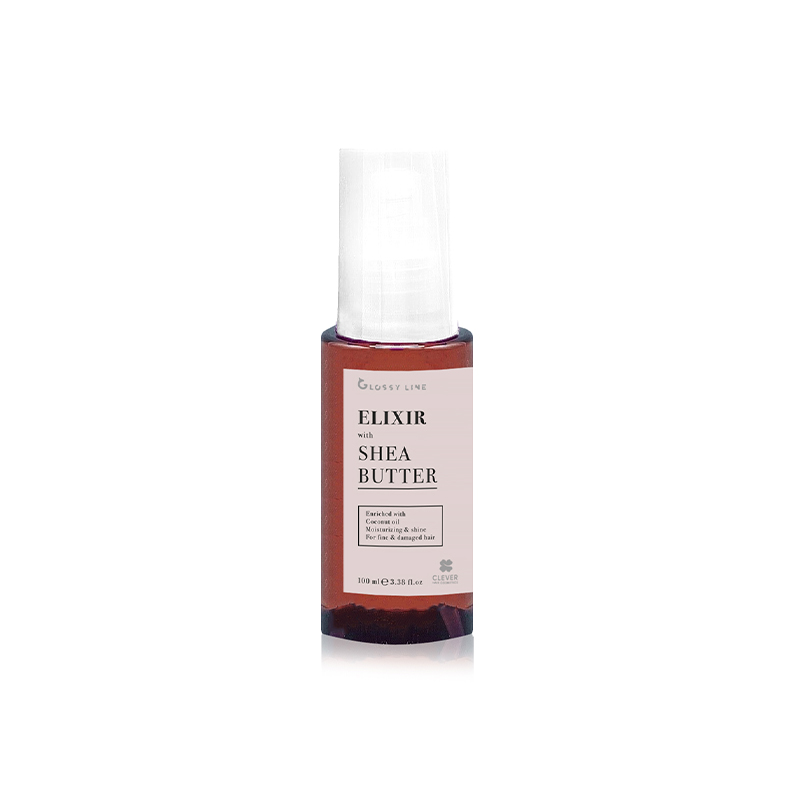 Еліксир з олією Ши для блиску волосся Clever Cosmetics Glossy Line 100 мл Еліксир з олією Ши для блиску волосся Clever Cosmetics Glossy Line 100 мл