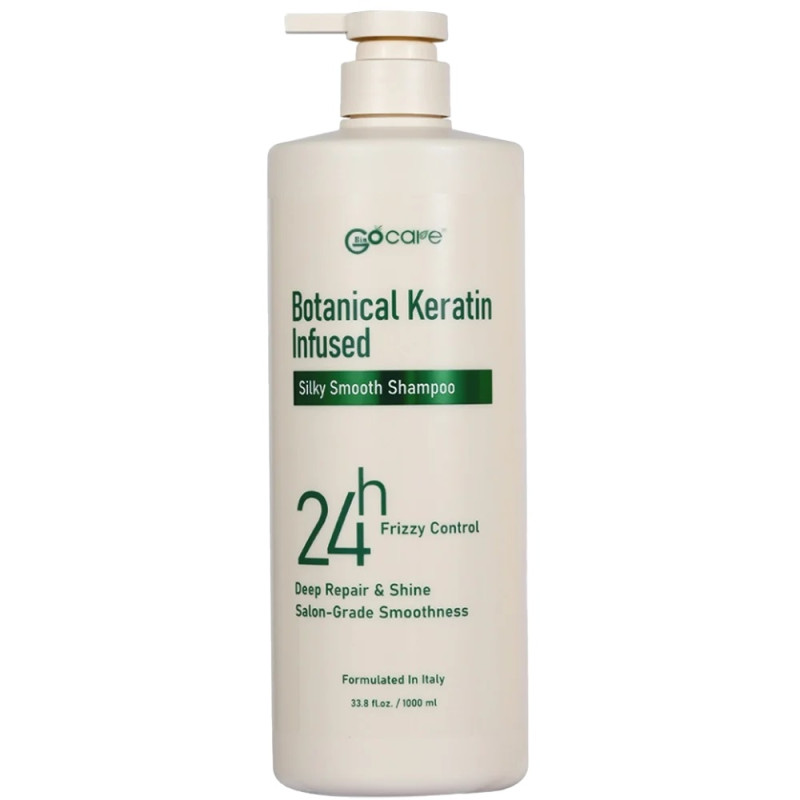 Шампунь для волосся GoCare BOTANICAL KERATIN INFUSED 24h 1000 мл Шампунь для волосся GoCare BOTANICAL KERATIN INFUSED 24h 1000 мл