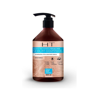 Безсульфатний шампунь для жирного волосся Hair Trend Sebum Control 500 мл