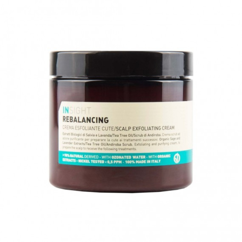 Крем-скраб для шкіри голови Insight Rebalancing Scalp Exfoliating Cream 180 мл Крем-скраб для шкіри голови Insight Rebalancing Scalp Exfoliating Cream 180 мл