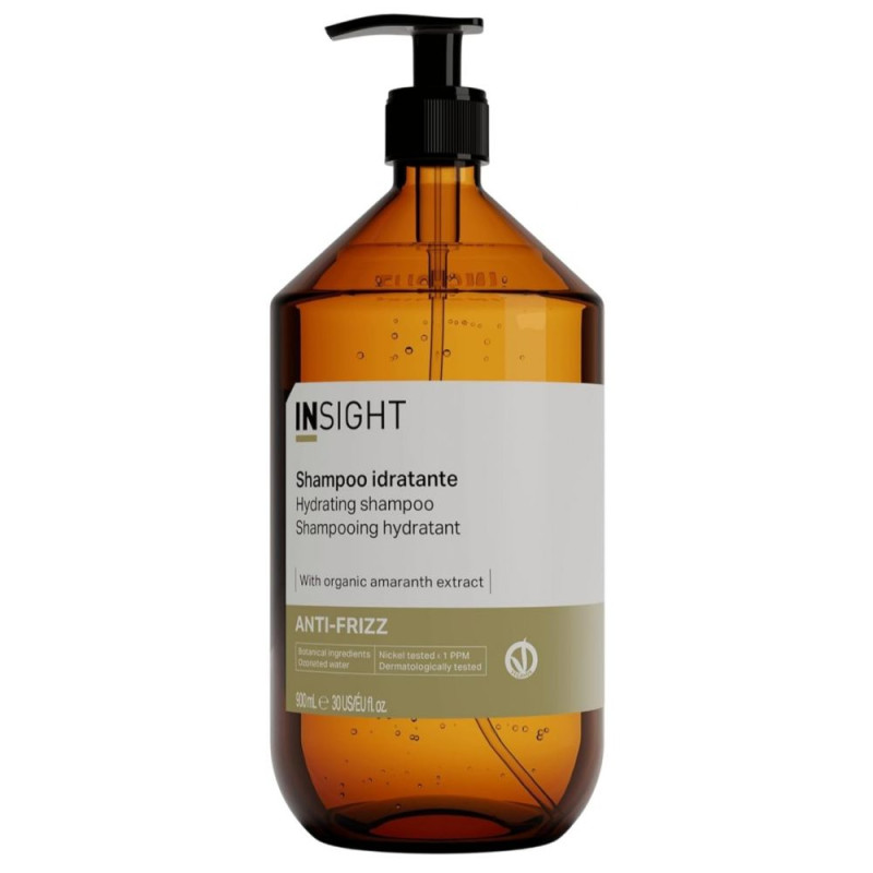 Зволожуючий шампунь для всіх типів волосся (скло) Insight Anti-Frizz 900 мл Зволожуючий шампунь для всіх типів волосся (скло) Insight Anti-Frizz 900 мл