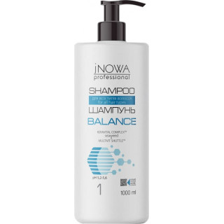 Шампунь для всех типов волос jNOWA Professional Balance Shampoo 1000 мл